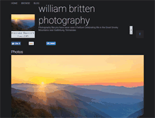 Tablet Screenshot of gallery.williambritten.com
